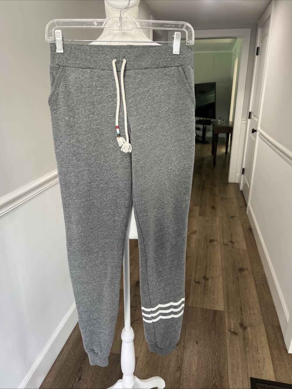 Sol Angeles Waves Jogger Size Small or Juniors 14 Grey Cool Girl California